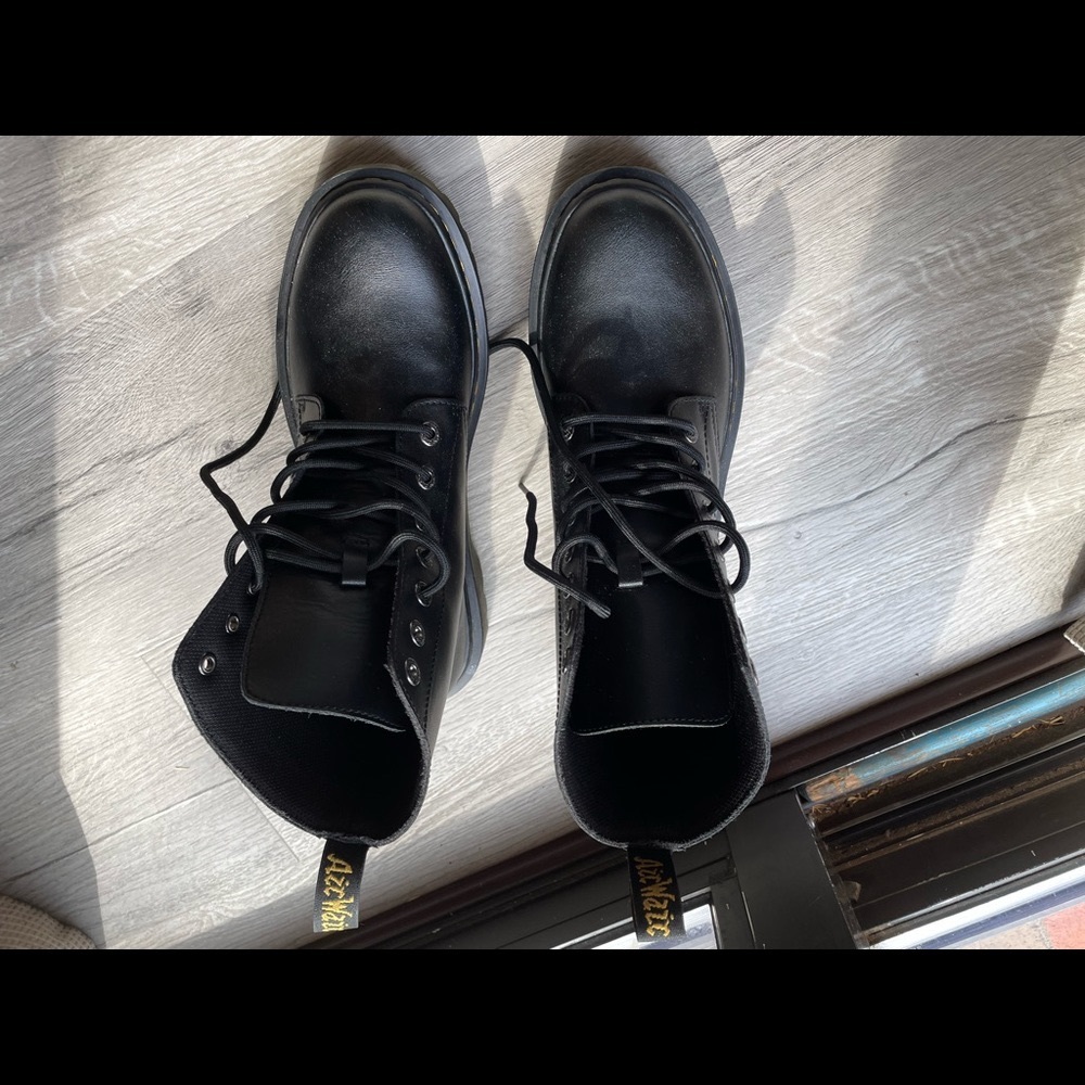 Never Worn Sharp Black Combat Boot - image 4